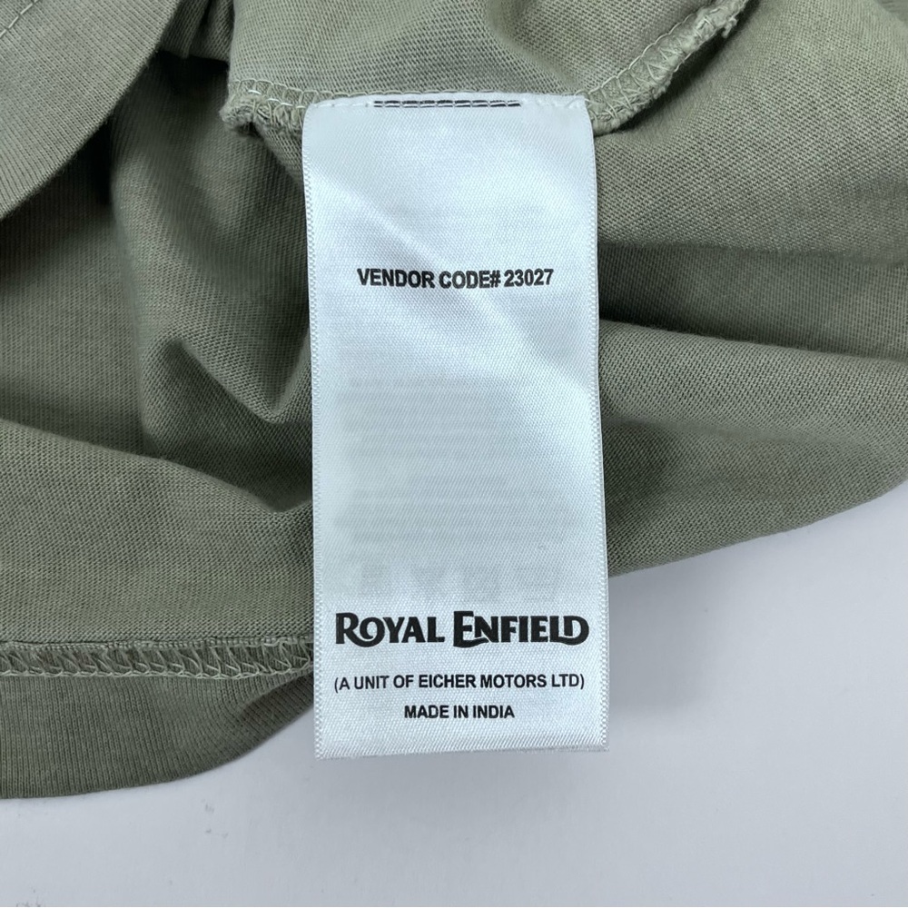 Royal Enfield Men's Cotton Doule Sided Graphic Print Tee Shirt Size XL; British - Picture 11 of 13